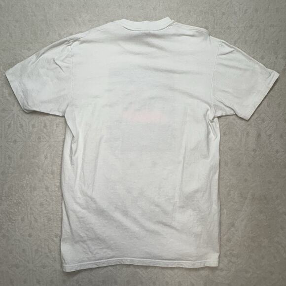 Vintage 1980s Michelob Beer Anheuser-Busch Flamingo Size Large Graphic T- Shirt - Picture 9 of 10